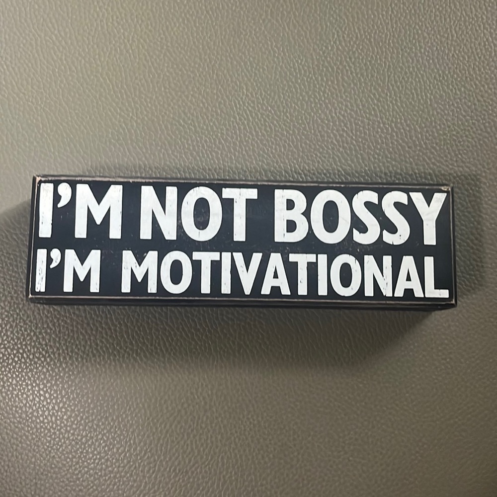 Small Inspirational Message Frame